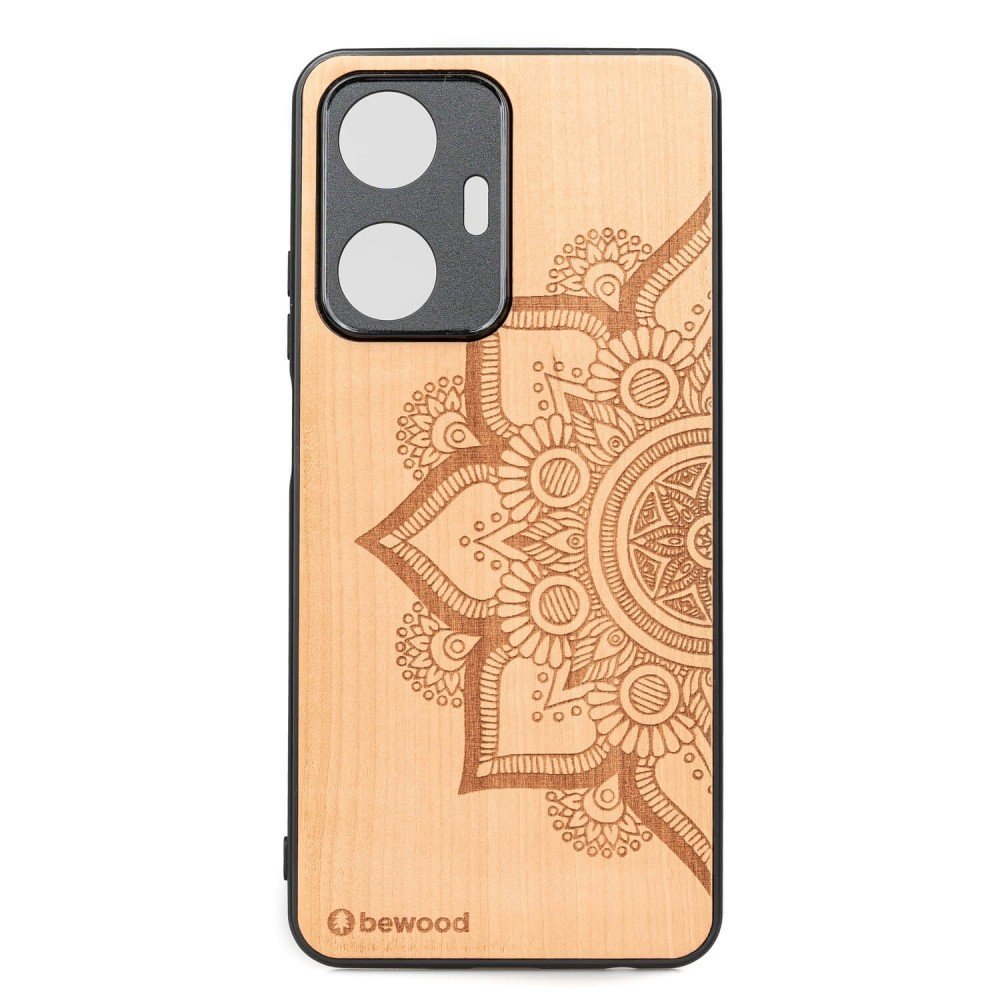 Dřevěné Pouzdro Na Realme C55 Mandala Jabloň Bewood