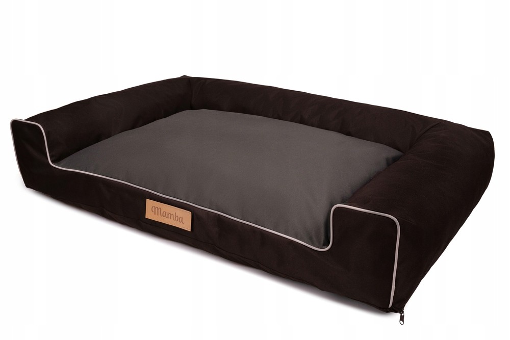 Dogeste gauč pro psa černý, odstíny šedé 118 cm x