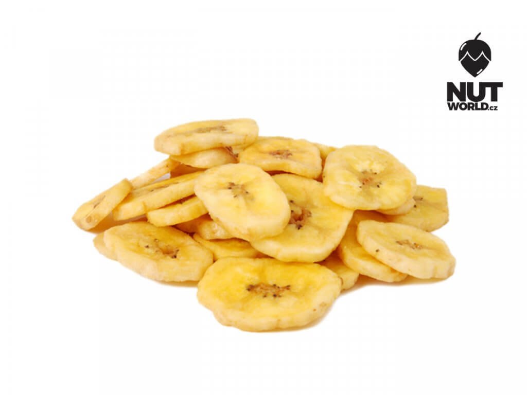 Nutworld.cz Banánové chipsy 50g Množství:: 50g