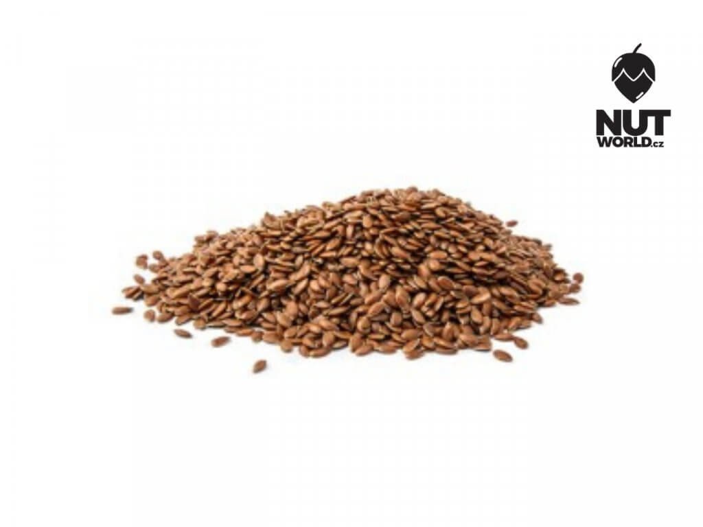 Nutworld.cz Lněné semínko hnědé 50g Množství:: 50g