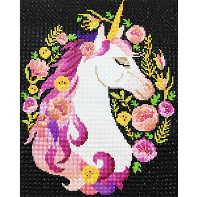 Diamantové malování - Jednorožec