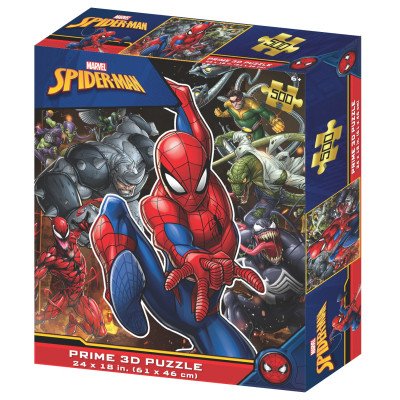 PRIME 3D PUZZLE - Spiderman 500 ks