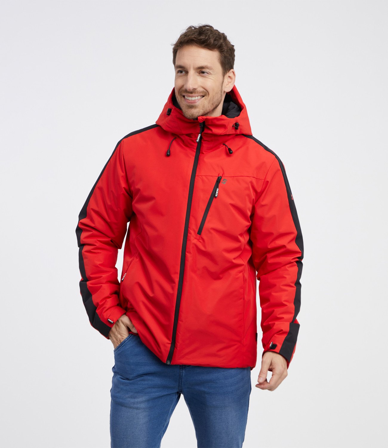 SAM 73 Pánská bunda DECIMUS Červená M