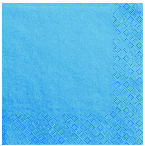 POL-MAK Ubrousky Maki Unicolor L - modrá - 20 ks - 0800