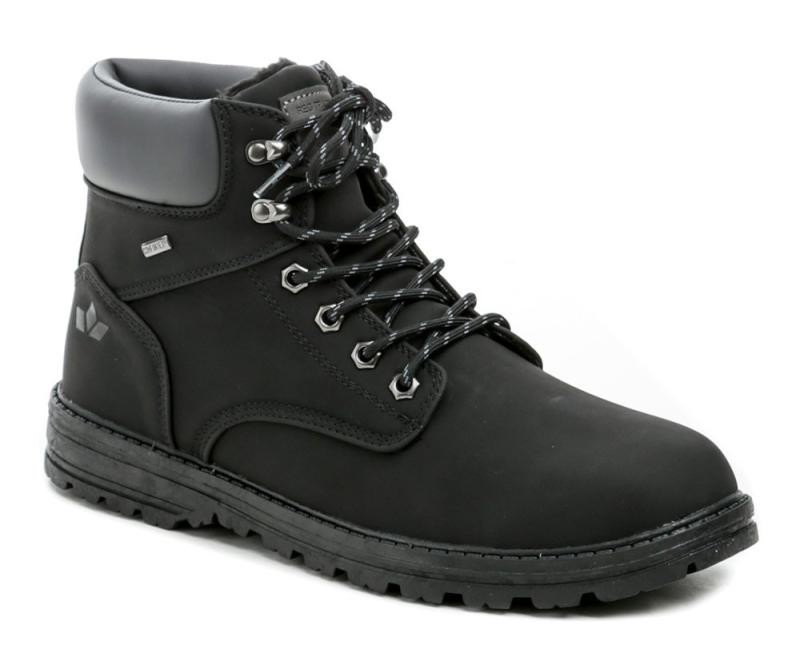 Lico 540556 Trelleborg černé pánské zimní boty