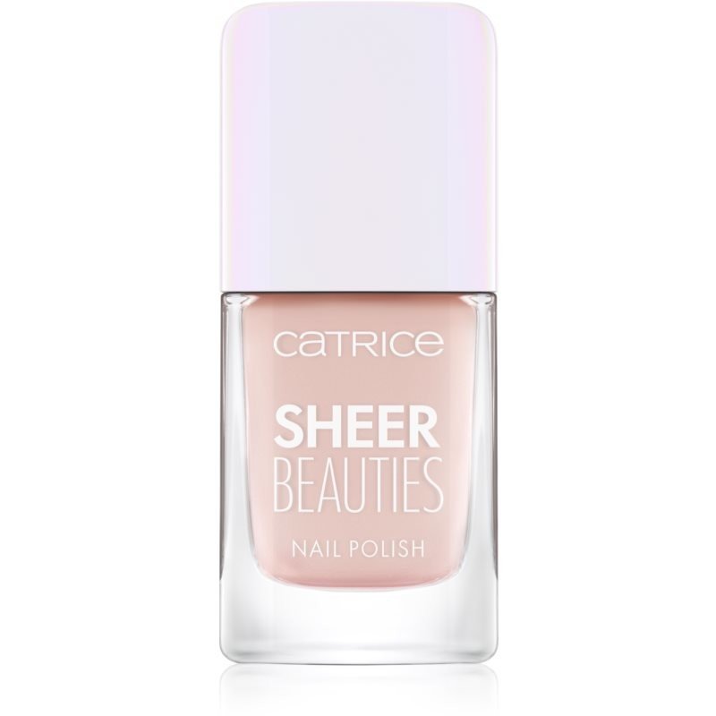 Catrice Sheer Beauties lak na nehty odstín 020 - Roses Are Rosy 10,5 ml