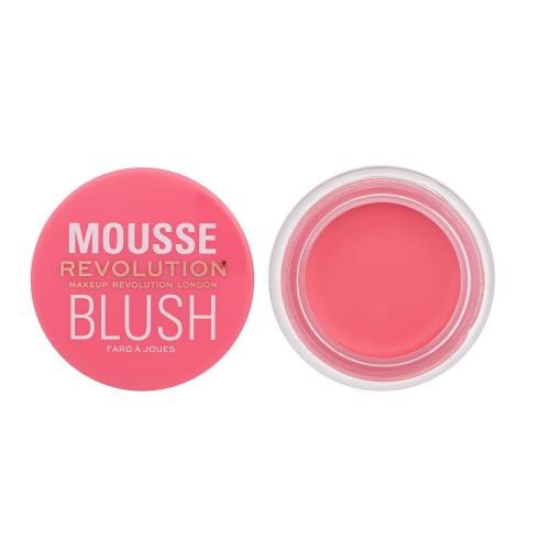 Makeup Revolution London Mousse Blush 6 g pěnová tvářenka pro ženy Squeeze Me Soft Pink