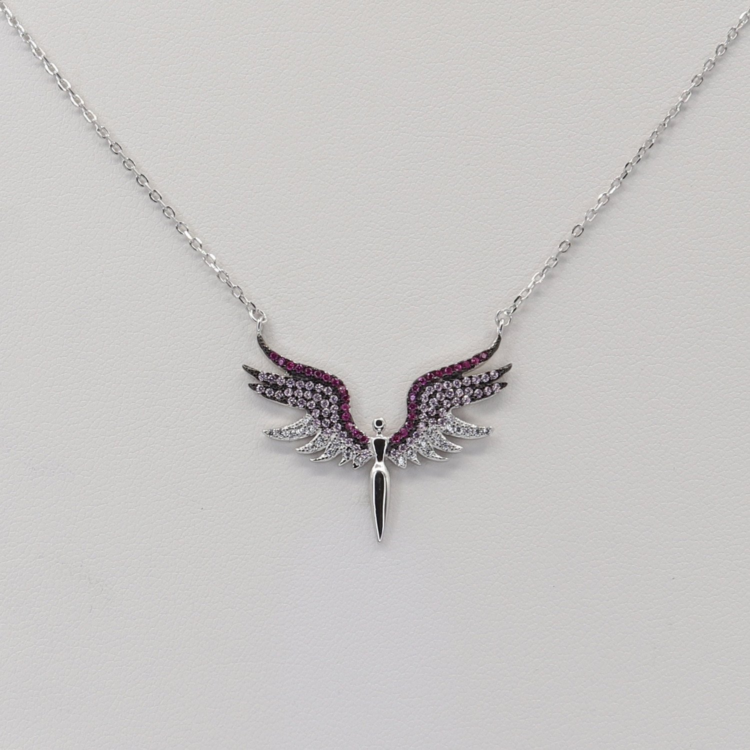 stříbrný náhrdelník B1773