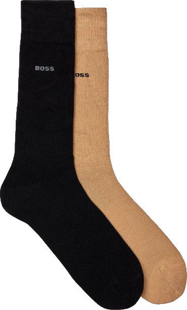 Hugo Boss 2 PACK - pánské ponožky BOSS 50491196-260 39-42