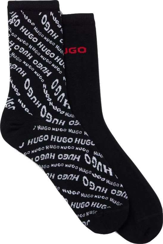 Hugo Boss 2 PACK - dámské ponožky HUGO 50502595-001 35-38