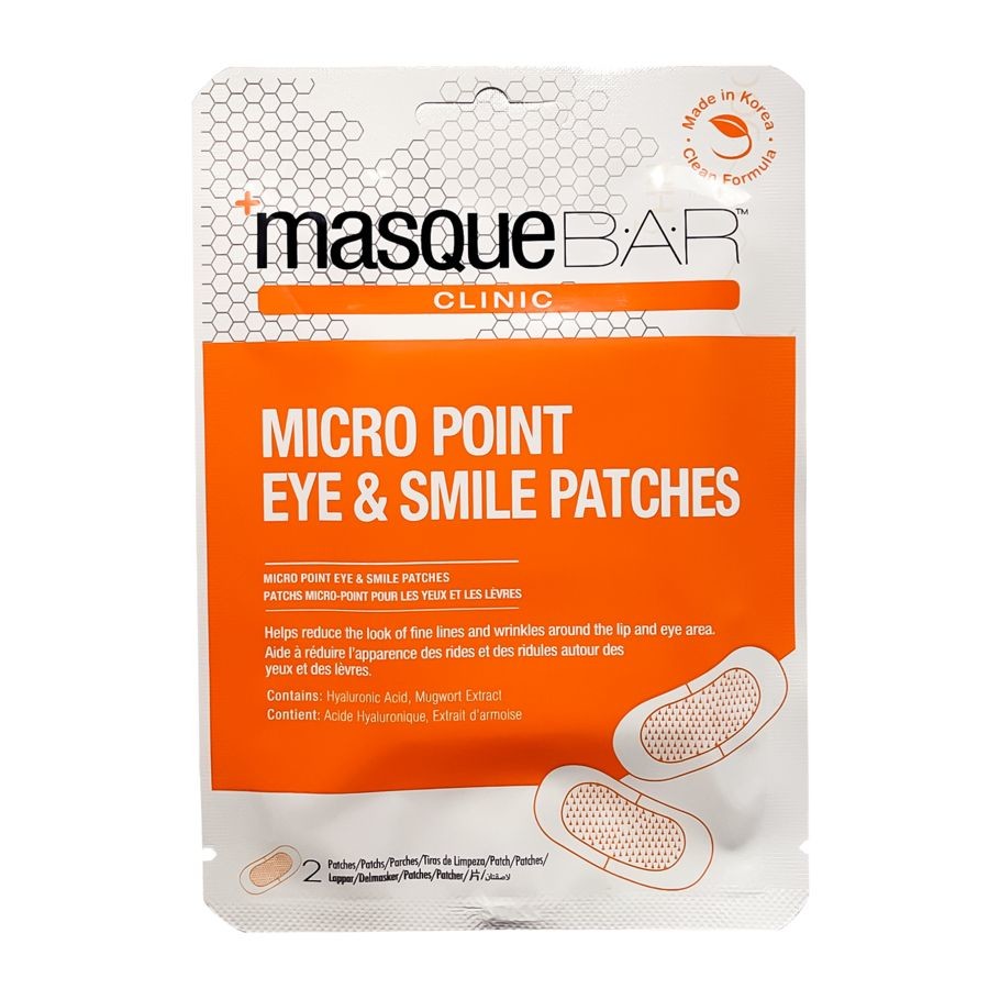 masqueBAR Micro Point Eye & Smile Patch Péče O pleť Obličeje 1 kus