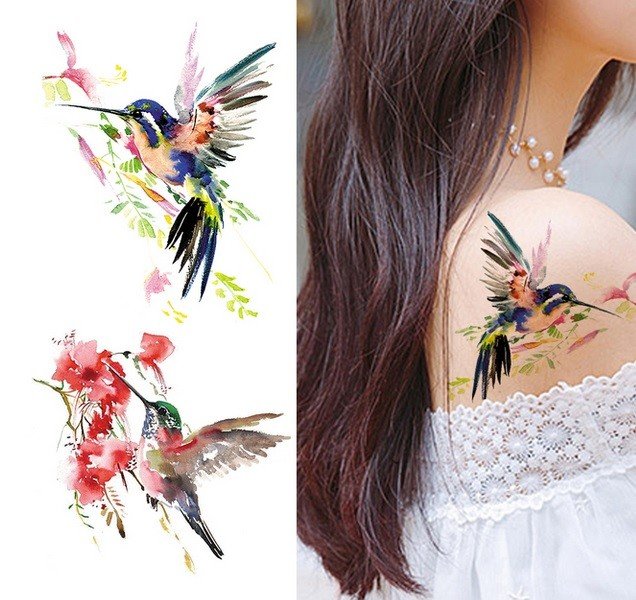 Tetovaní kolibříci