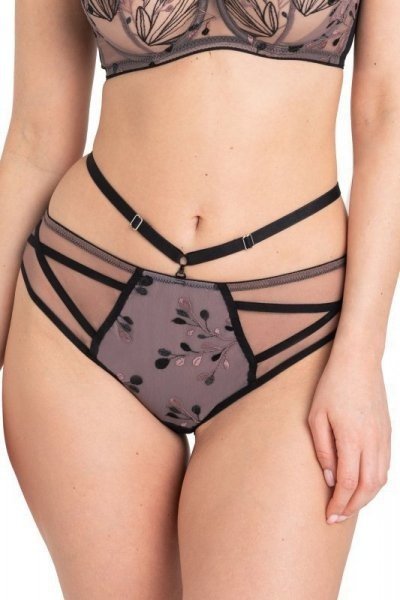 Samanta Ilana M300 ametyst Kalhotky M černá