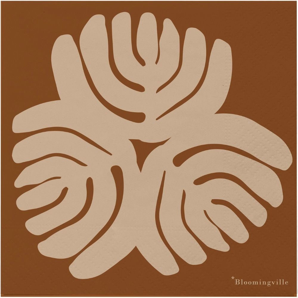 Ubrousky GRITT 33 x 33 cm, sada 20 ks, papír, Bloomingville