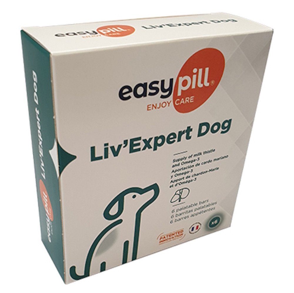 EASYPILL Liv'Expert Dog na akutním onemocnění jater pro psy 168 g