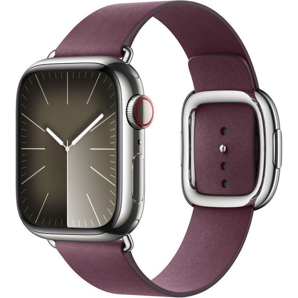 Apple Watch 41/40/38mm Morušově rudý řemínek s moderní přezkou malý