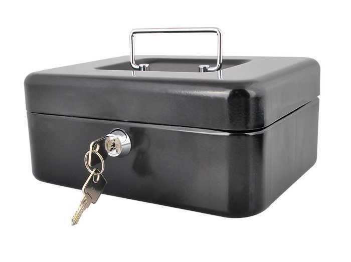Přenosná schránka na peníze - pokladnička