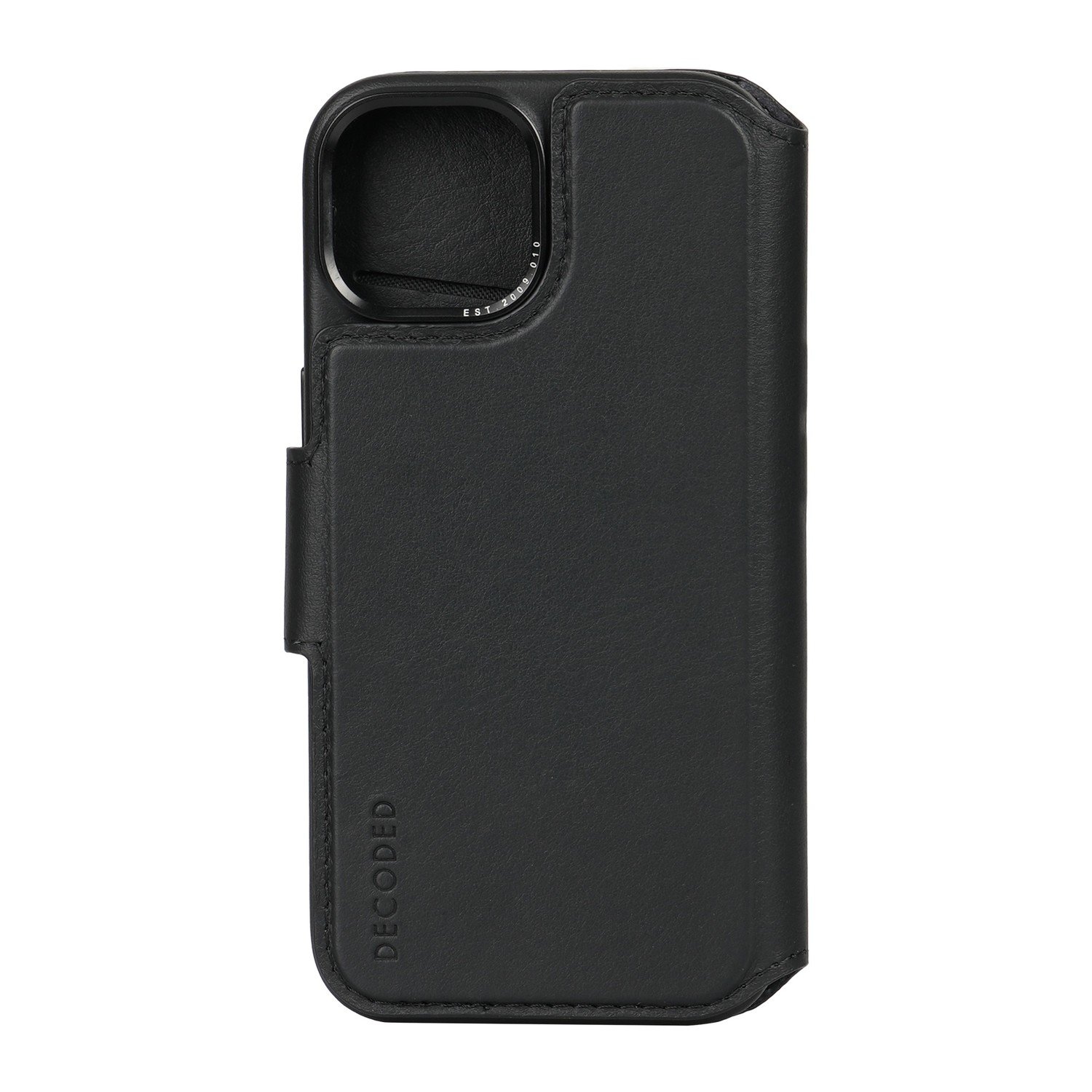 Ochranné pouzdro na iPhone 15 - Decoded, Detachable Wallet Black
