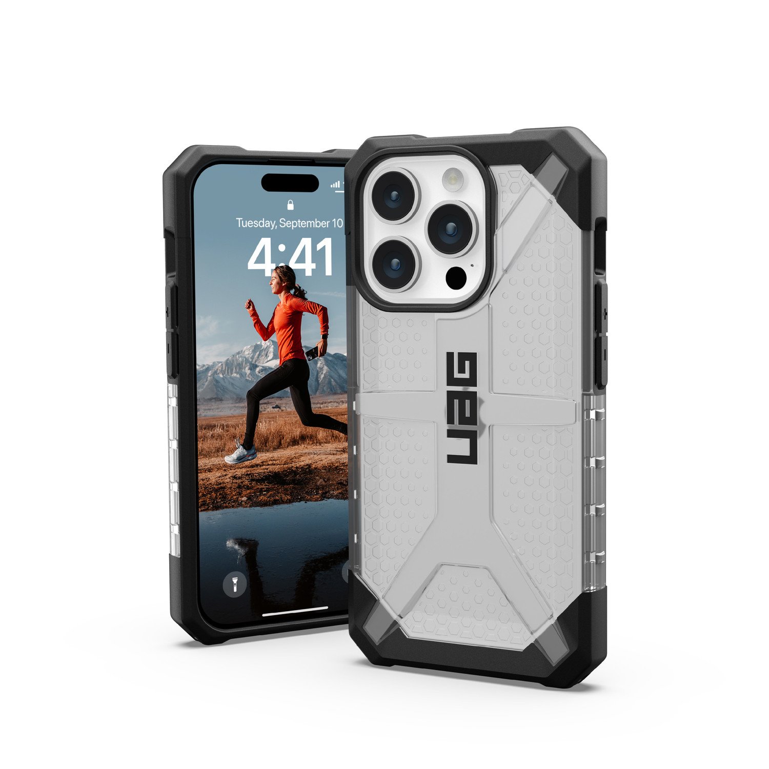 Urban Armor Gear Ochranný kryt na iPhone 15 Pro - UAG, Plasma Ice