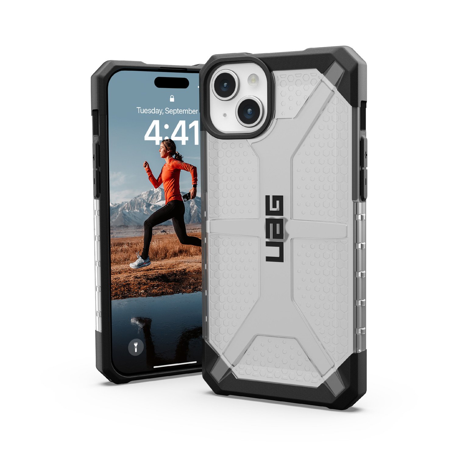 Urban Armor Gear Ochranný kryt na iPhone 15 PLUS - UAG, Plasma Ice