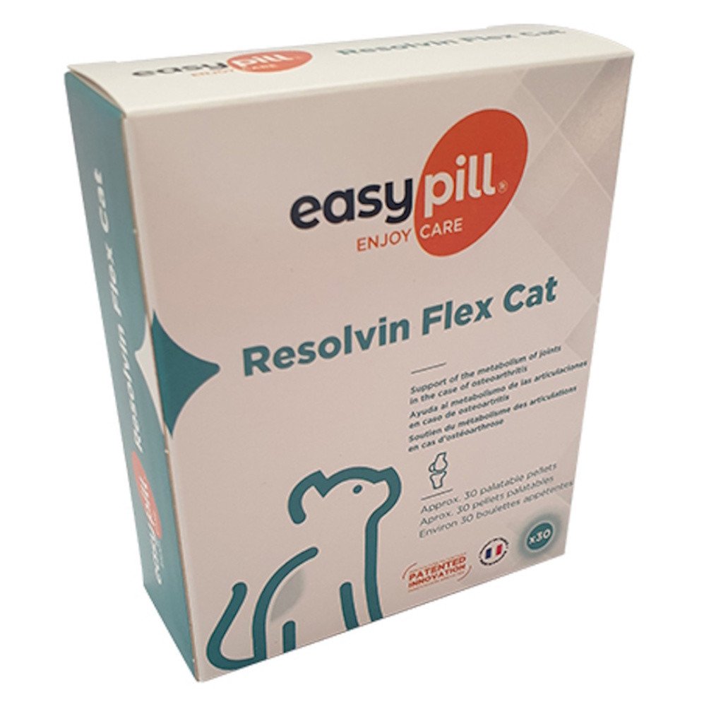 EASYPILL Resolvin Flex Cat na podporu kloubů při osteoartritidě pro kočky 60 g