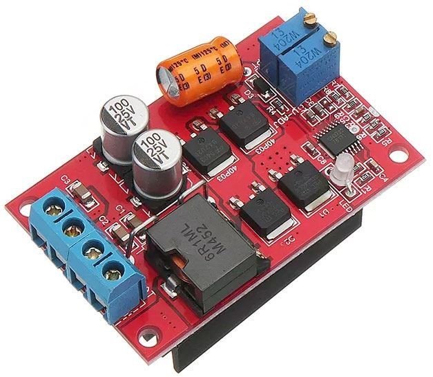 Regulátor MPPT 9-12-24V 5A, modul MPPT-V08A s IO CN3722