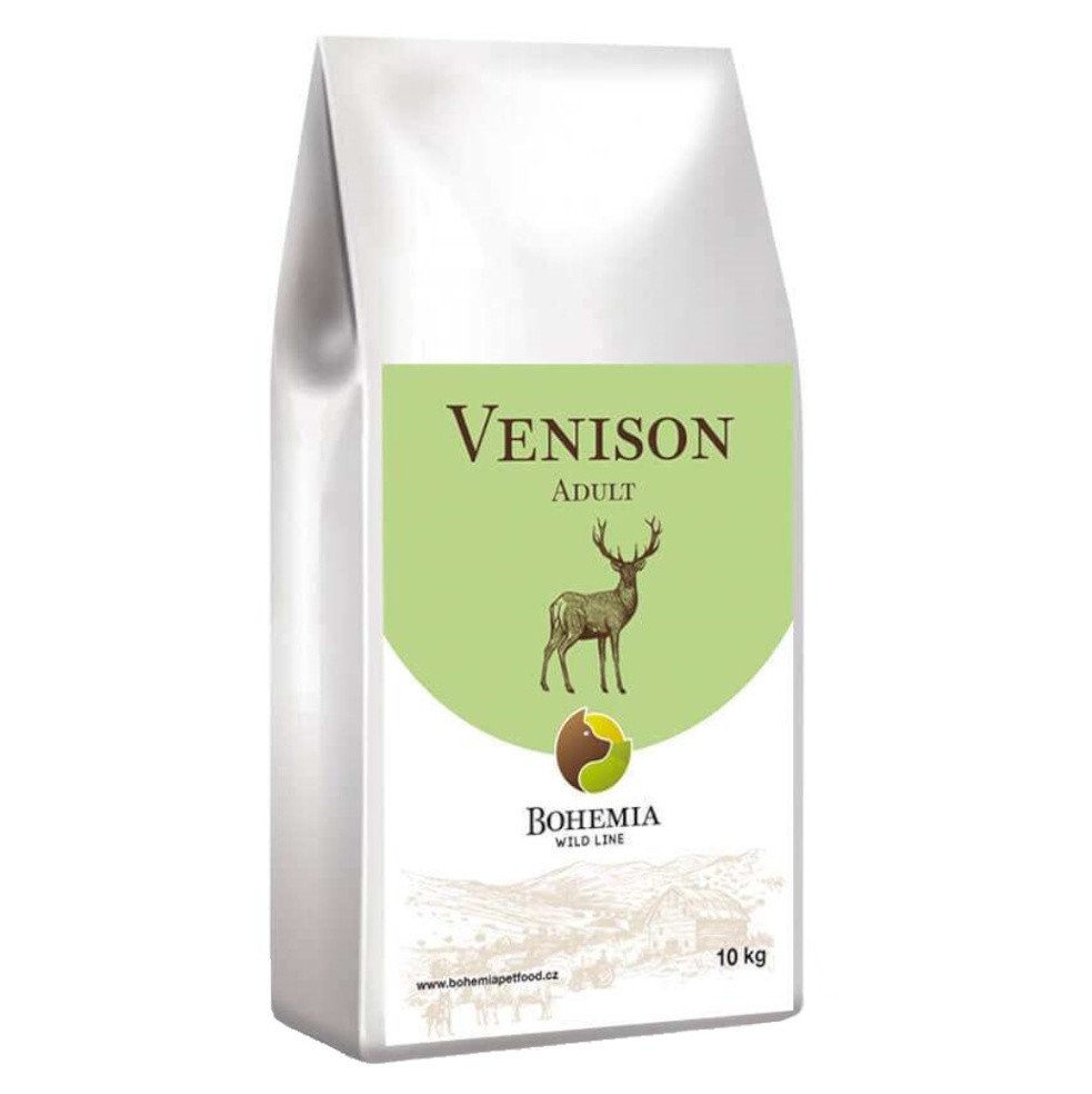 BOHEMIA Wild Adult Venison Granule pro psy 10 kg