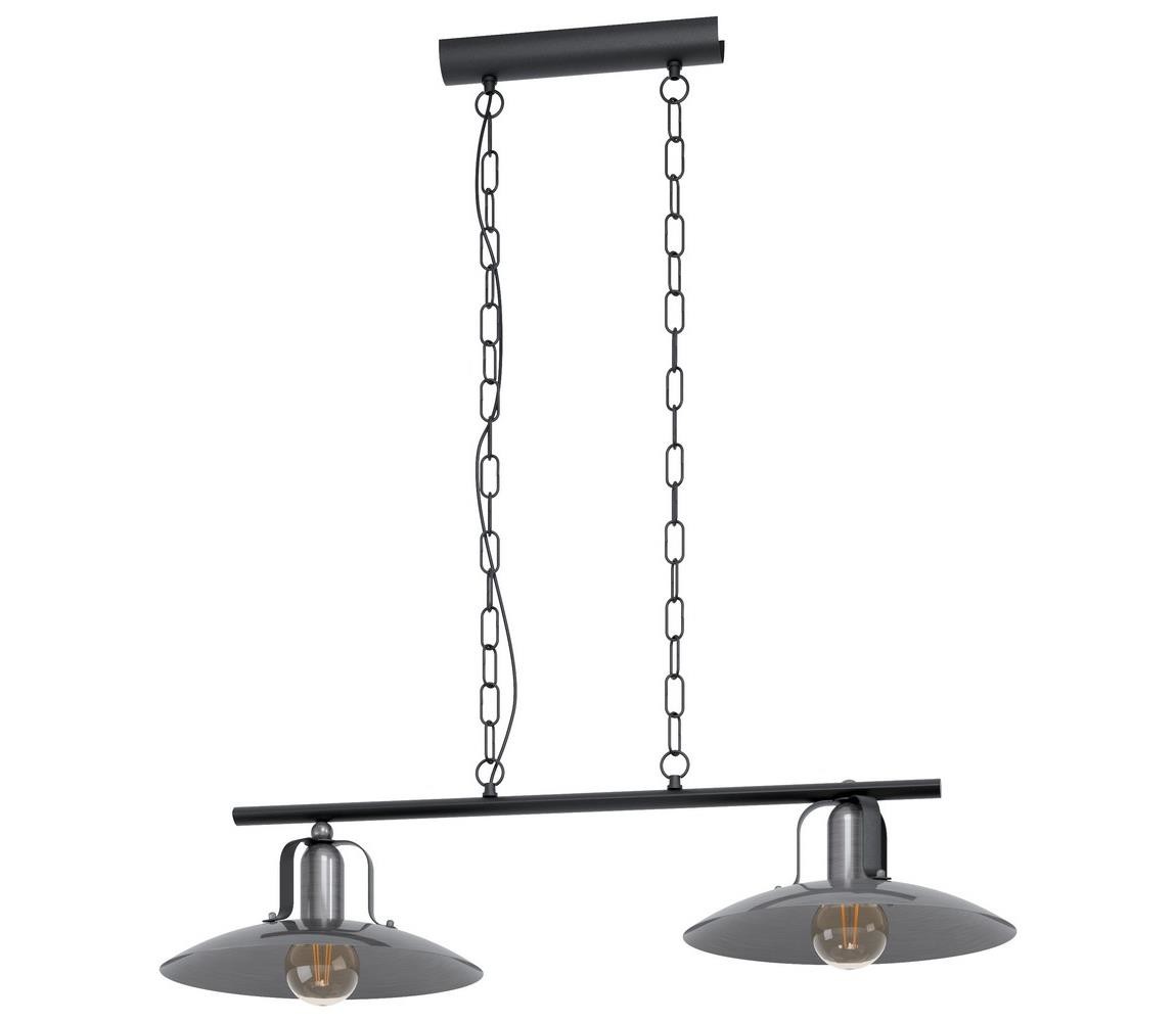 Eglo Eglo 43204 - Lustr na řetězu KENILWORTH 2xE27/28W/230V