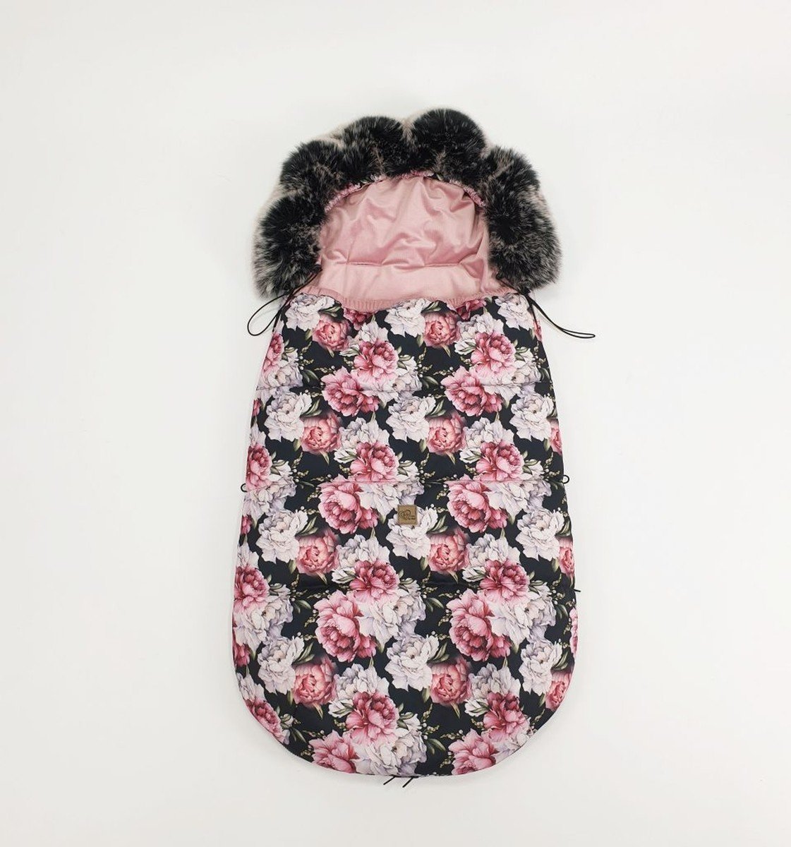 Zimní fusak - Pivoňky sleeping bag - peonies