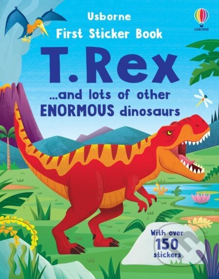 First Sticker Book T. Rex - Alice Beecham, Diego Vaisberg (ilustrátor)