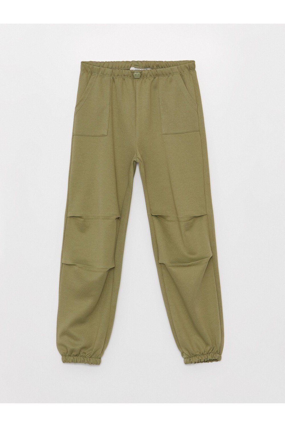 LC Waikiki Basic Girls' Sweatpants with Elastic Waist.