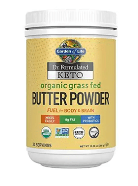 Garden of life Dr. Formulated Organic Grass Fed Butter Powder, prášek z organické trávy, 300 g