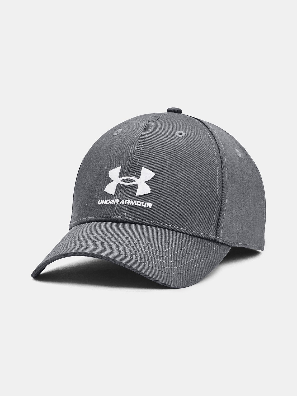 Under Armour Kšiltovka Mens Branded Lockup Adj-GRY - Pánské