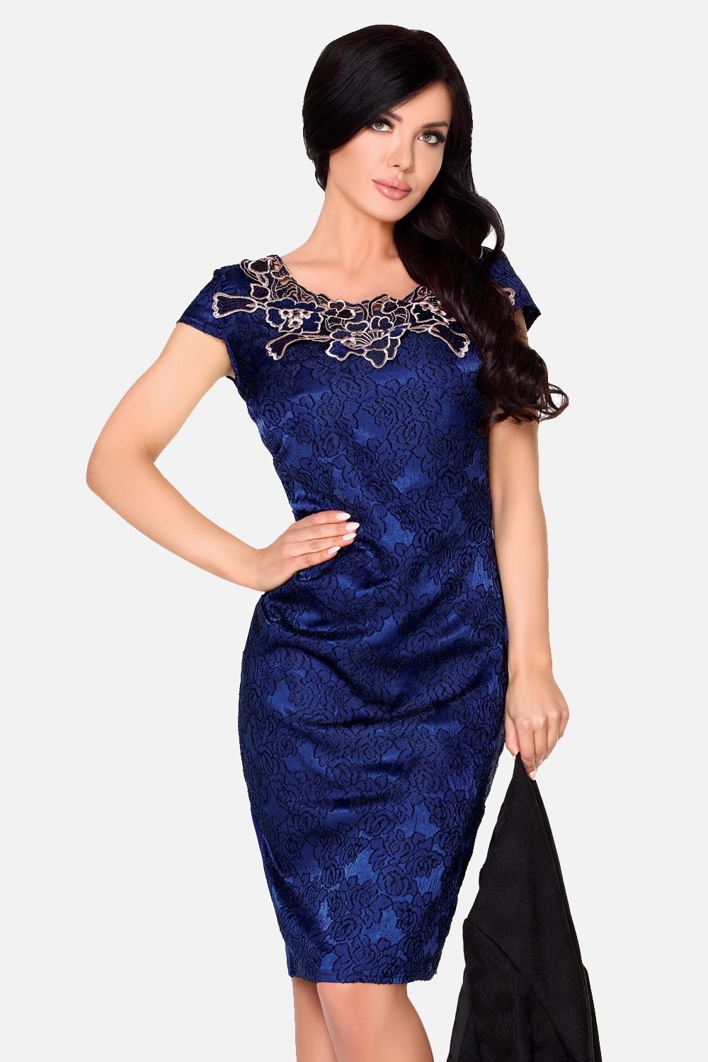 Merribel Woman's Dress Dani Navy Blue