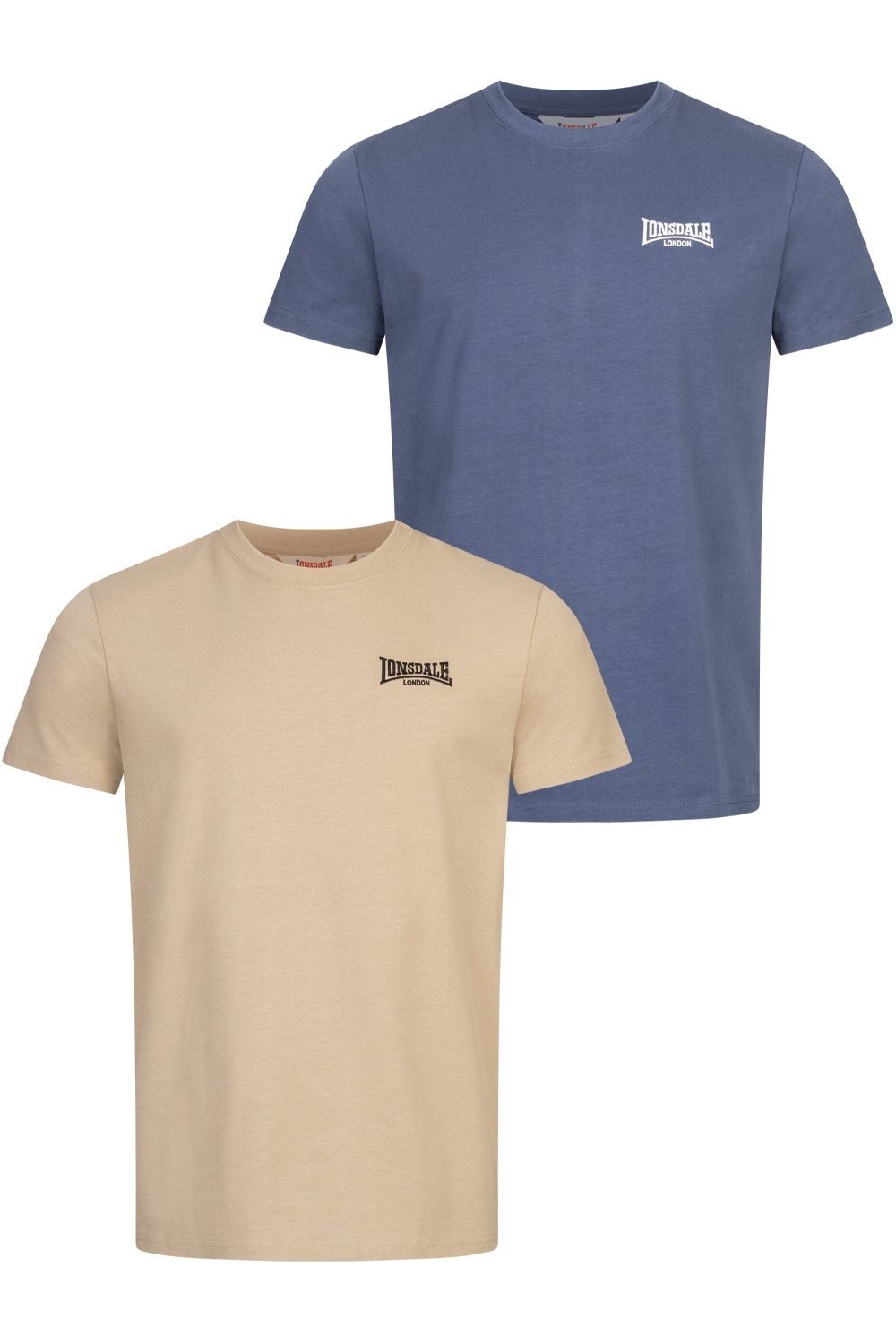 Lonsdale Men's t-shirt regular fit double pack