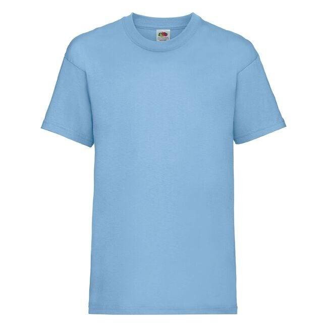 Fruit of the Loom Blue Cotton T-shirt