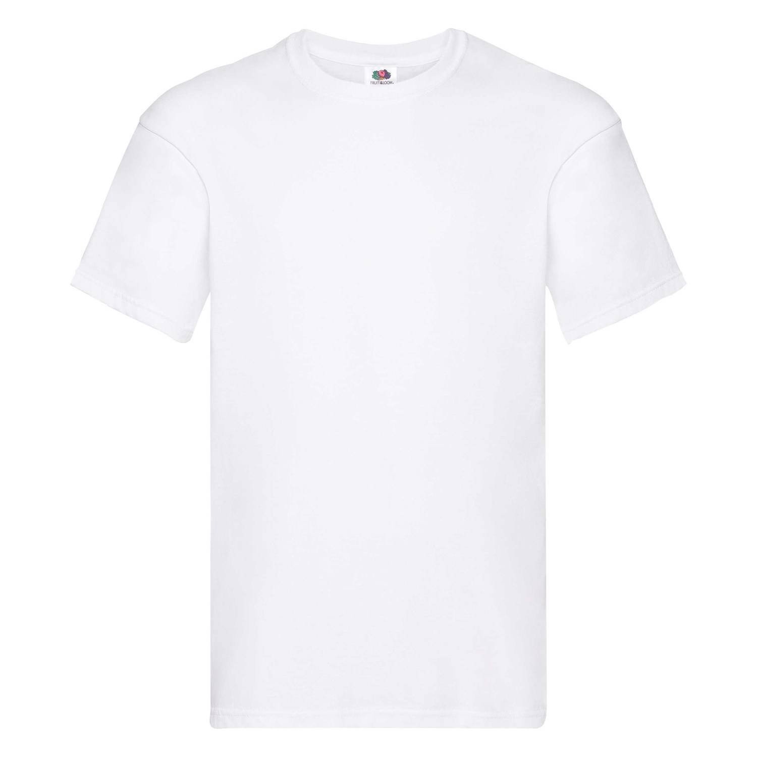 White T-shirt Original Fruit of the Loom
