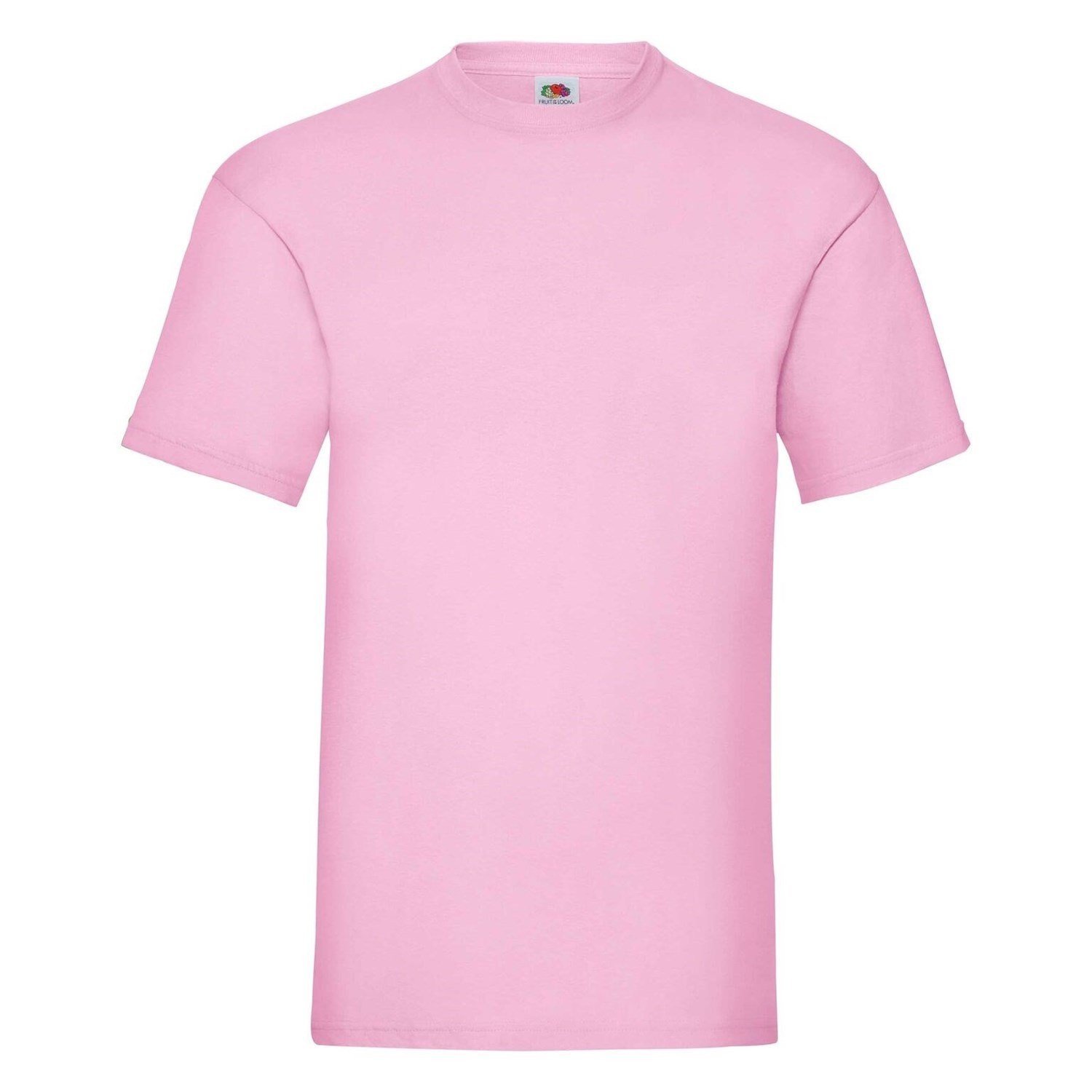 Men's Pink T-shirt Valueweight Fruit of the Loom