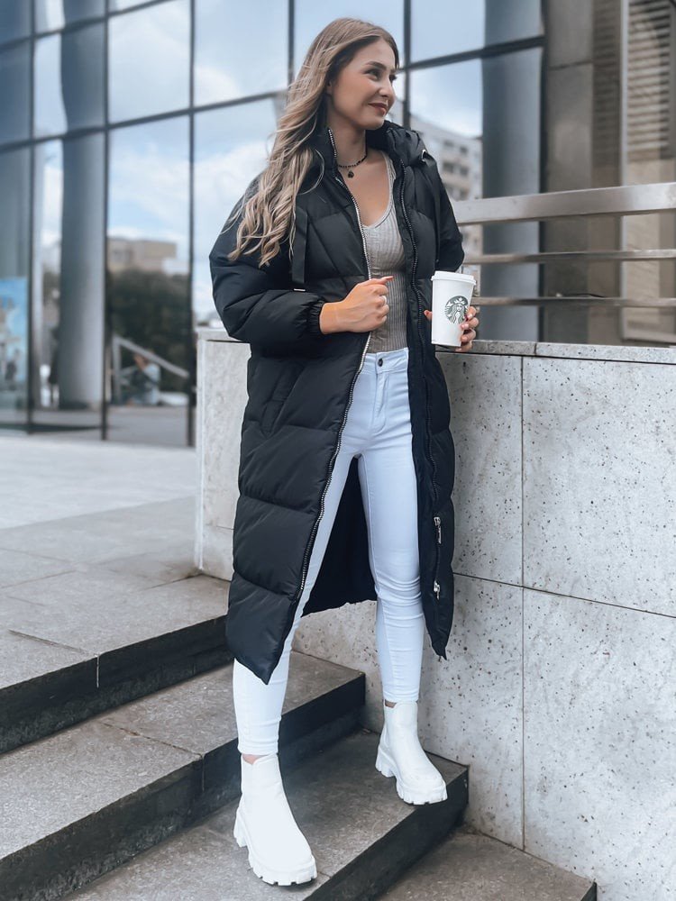 COZYSEASON dámská zimní bunda černá Dstreet