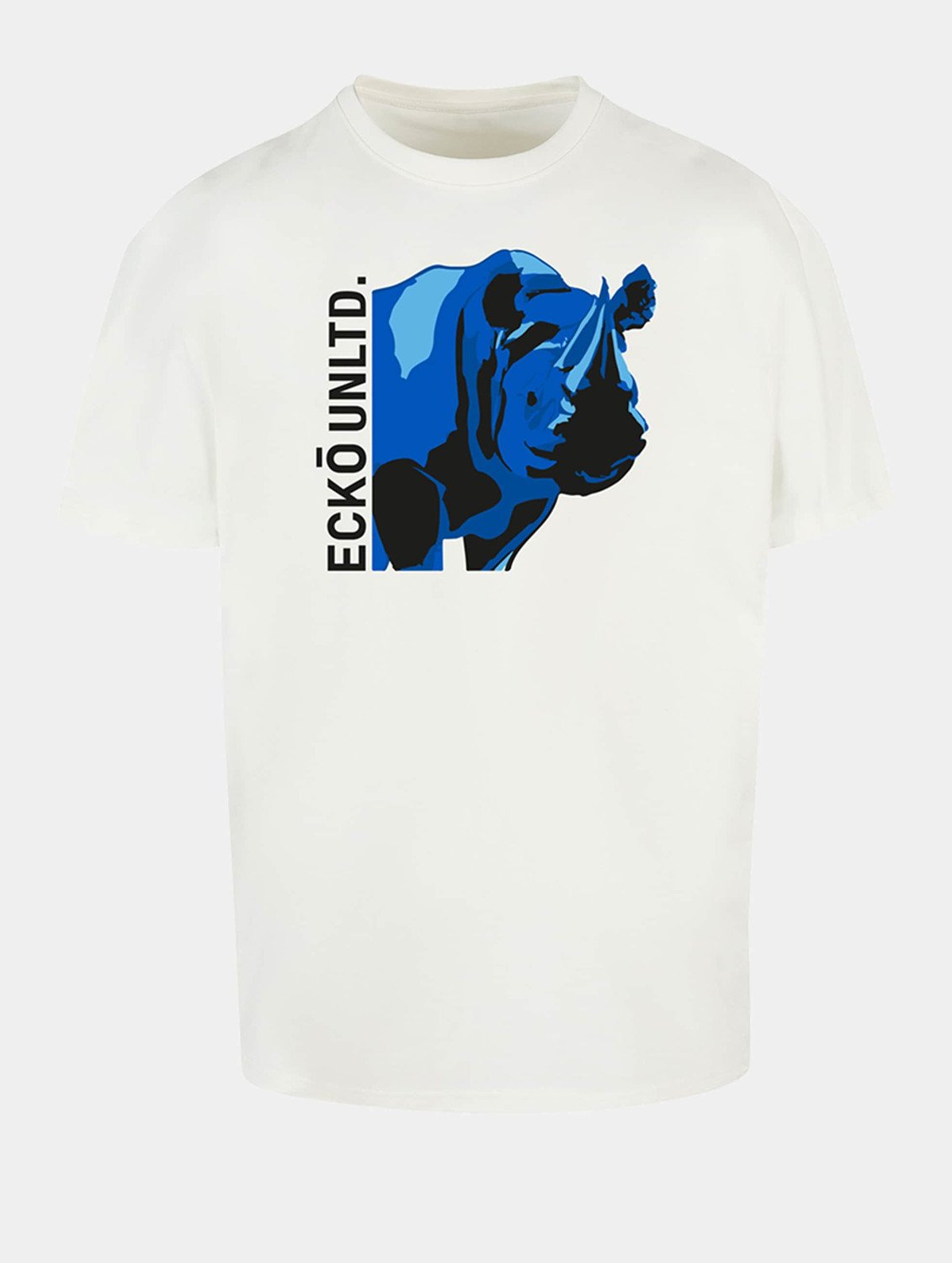 Pánské tričko Ecko Unltd. Rhino Color - bílé
