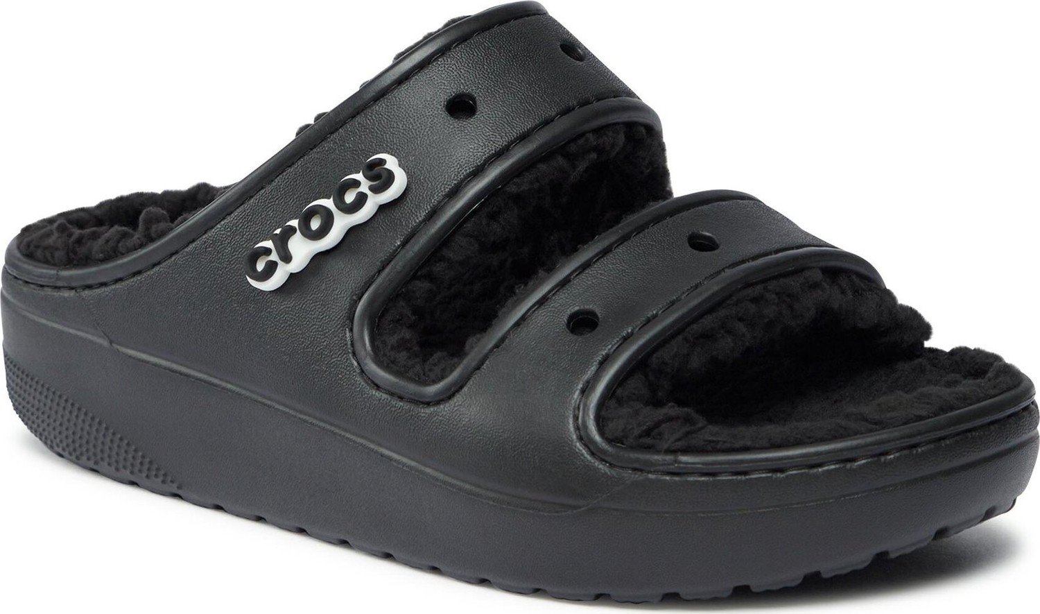 Nazouváky Crocs Crocs Classic Cozzy Sandal 207446 Black/Black 060