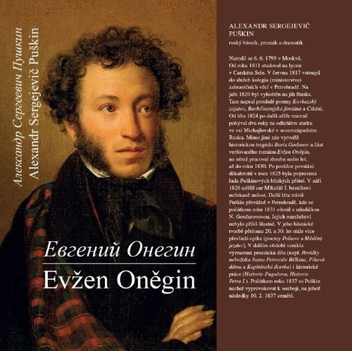 Evžen Oněgin / Jevgenij Onegin, 3.  vydání - Alexandr Sergejevič Puškin