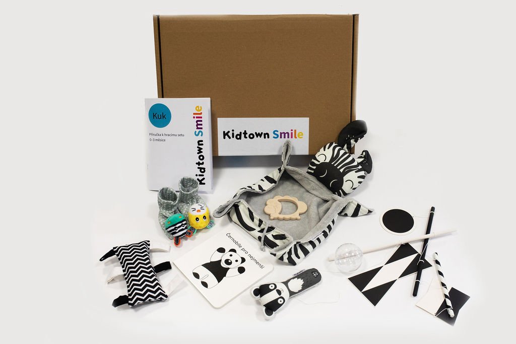 Kidtown Smile: Kuk (hrací set, 0-3 měsíce)