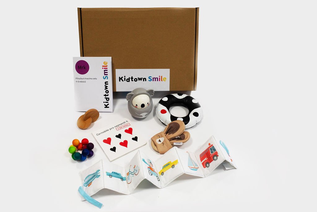Kidtown Smile: Mrk (hrací set, 4-6 měsíců)
