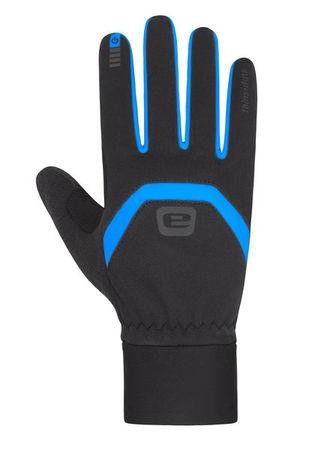 Etape – rukavice PEAK 2.0 WS+, černá/modrá S