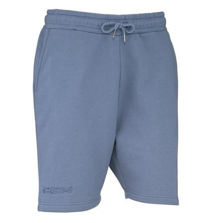 CCM Kraťasy Core Fleece Short SR, modrá, Senior, M