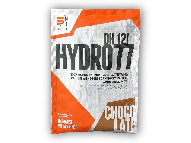 PROTEIN Extrifit Super Hydro 77 DH12 30g sáček Varianta: čokoláda