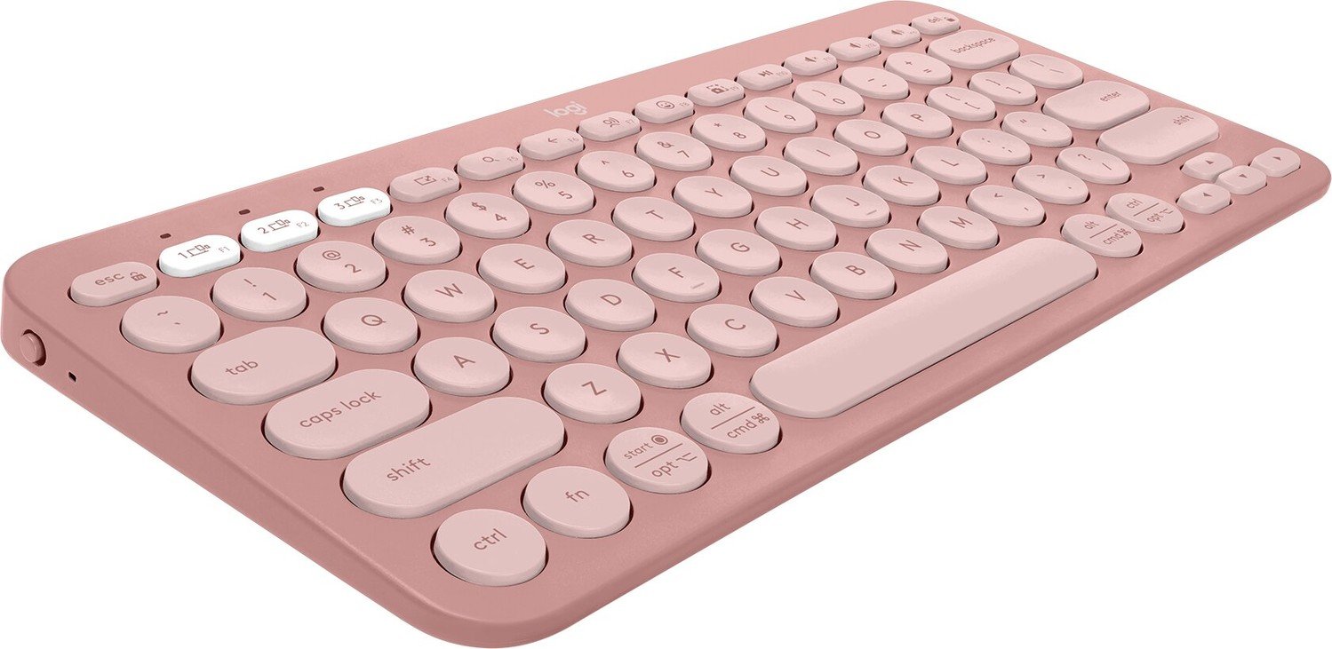 Logitech Pebble Keyboard 2 K380s, rose - 920-011853