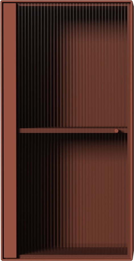 Závěsná vitrína v cihlové barvě 46x91 cm Edge by Hammel – Hammel Furniture