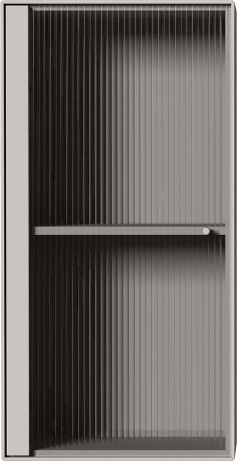 Světle šedá závěsná vitrína 46x91 cm Edge by Hammel – Hammel Furniture